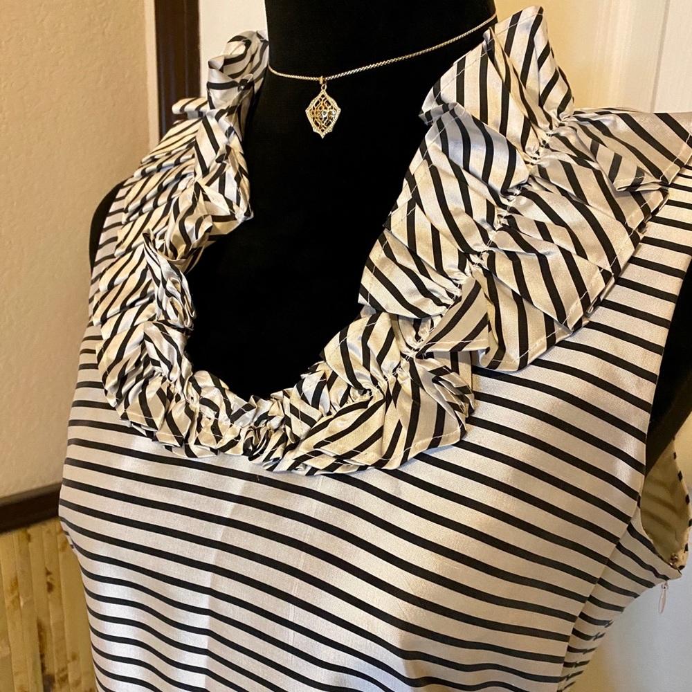 Cynthia Rowley pinstripped dress